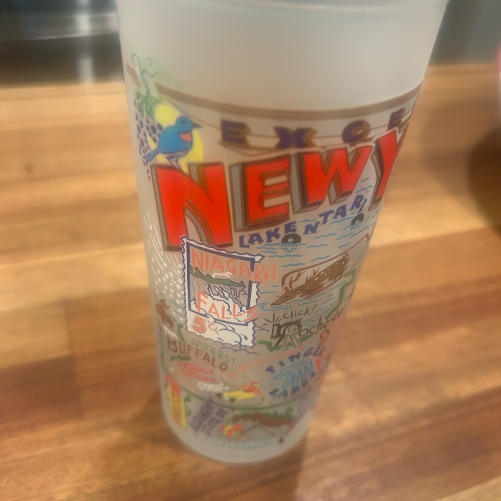 New York Themed Glass by catstudio